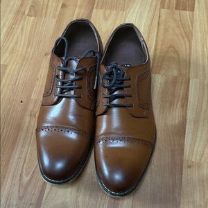 Stacy Adams Kids Brown Dress Shoes